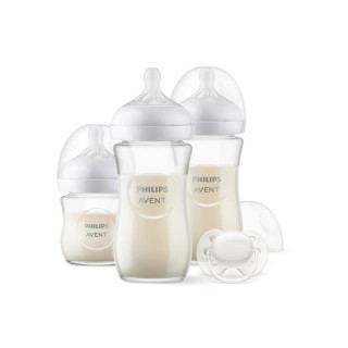 Philips Avent Natural Response Starter set, flašice (staklo)+ varalica