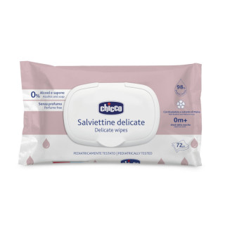 Maramice vlažne 72 kom sa poklopcem delicate