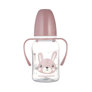 Flašica Canpol babies sa drškom 120ml. cute animals pink
