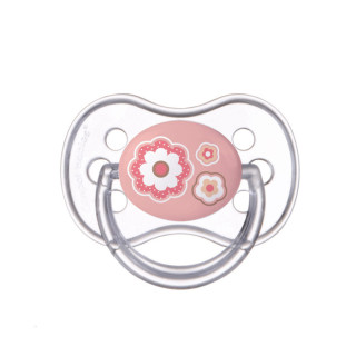 Varalica silikon-simetrična 6-18m,1/1 pink