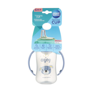 Šolja za bebe sa silikonskim kljunom, 320ml.cute animals