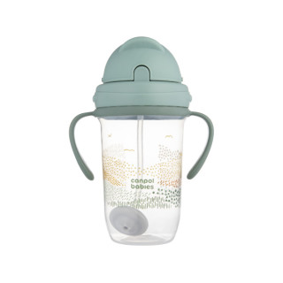 Šolja za bebe sa ručkama 270ml.bez prosipanja