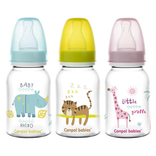 Flasica za bebe,120 ml,bpa free,3mj+,zivotinjice