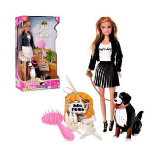 Igračka lutka Defa Lucy set sa psom