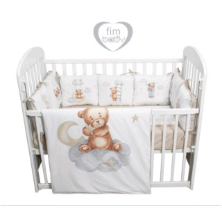Bebi posteljina sa jastucima Teddy