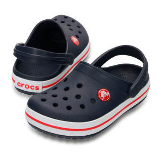 Crocs klompe za djecu Crocband teget-crvene