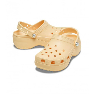 Crocs klompe Classic Platform Pearl žute
