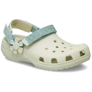 Crocs klompe classic denim flower