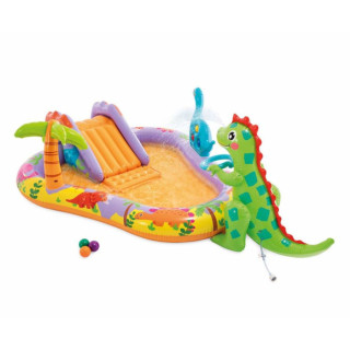 Intex dječiji bazen dinosaurus play centar 201x157x69 cm