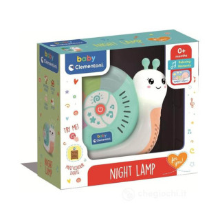 Igračka Clementoni za bebe - noćna lampa puž