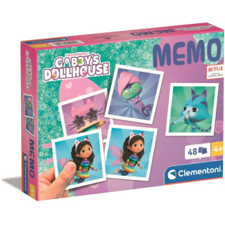 Igračka Clementoni memo pocket Gabby's dollhouse