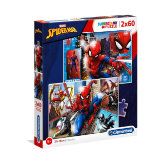Puzle 2x60 spider man