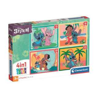 Igračka Clementoni puzle 4u1 Stitch