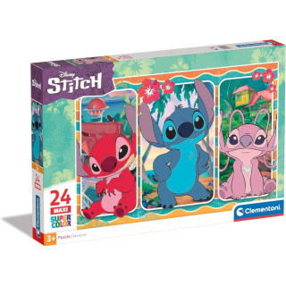 Igračka Clementoni puzle 24 Maxi disney stitch