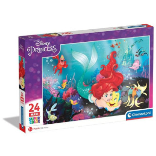 Igračka Clementoni Puzle Maxi 24 kom. Little mermaid