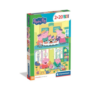 Igračka Clementoni puzle 2x20 Peppa pig