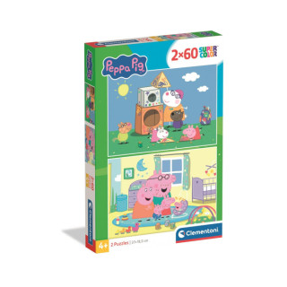 Igračka Clementoni puzle 2x60 Peppa pig