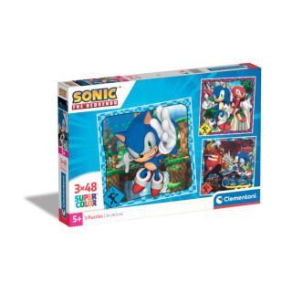Igračka Clementoni puzle 3x48 Square Sonic