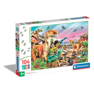 Igračka Clementoni puzle 104 kom. Noli land of dinosaurus