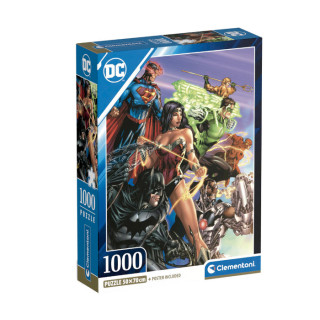 Igračka Clementoni puzle 1000 dc comics compact