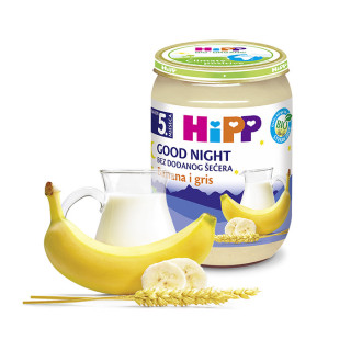 Kašica za laku noć  - griz i banana 190g