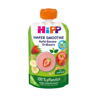Voće u tubi - smoothie jabuka,banana, jagoda sa ovsenim napitkom 120ml