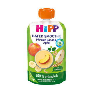 Voće u tubi - smoothie jabuka,banana,breskva sa ovsenim napitkom120ml