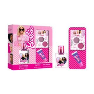 Toaletna voda Barbie edt 30ml.+ sjaj za usne + sjenka za oči