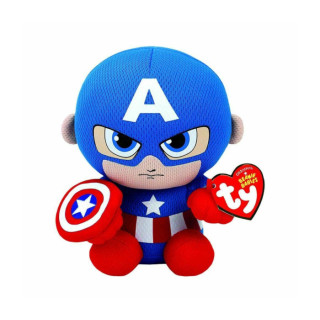Igračka Ty Pliš Captain America, regular