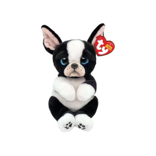 Igračka Ty Pliš crno bijeli pas 24cm, medium