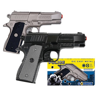 Igračka pistolj policijski 8 metaka
