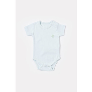 Bodi za bebe BiOrganic kratkih rukava priroda plavi 74 cm