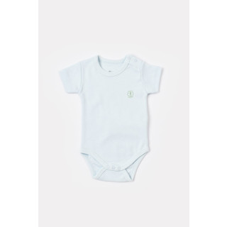 Bodi za bebe BiOrganic kratkih rukava priroda plavi 80 cm