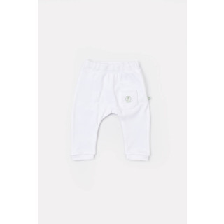 Bebi pantalone BiOrganic,bijele,56cm.