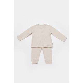 Bebi set BiOrganic 2/1 pantalone sa majicom, bež, 92cm