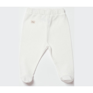 Bebi pantalone Biorganic, bež 74 cm