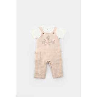 Bebi kombinezon  Bibaby bež 74cm.