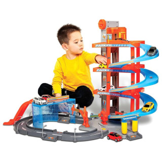 Igračka Burago garaža mega dealer 1:43 +2 auta