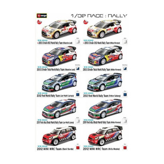 Igračka Burago auto wrc rally 1:32