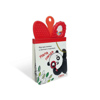 Moja knjižica sa zvečkom i glodalicom - mala panda