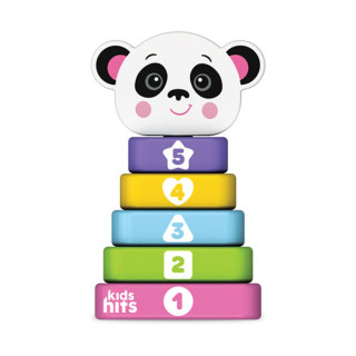 Igračka Kids Hits drvena kula za slaganje panda