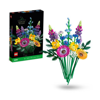 Igračka Lego kocke wildflower bouquet, Botanical collection 18g+