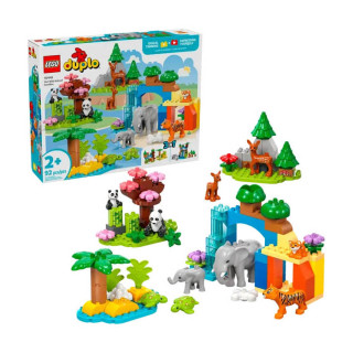 Igračka Lego kocke Duplo 3in1 Wild Animal Families 2+