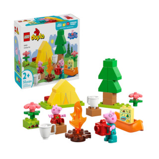 Igračka Lego kocke DUPLO Peppa Pig Camping Trip 2+