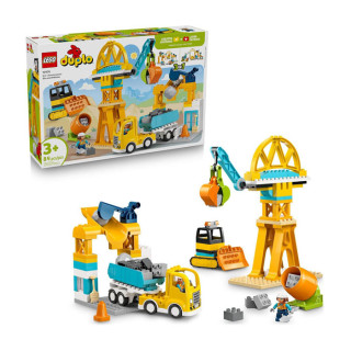 Igračka Lego kocke Duplo 3 in 1 Construction Site 3g+