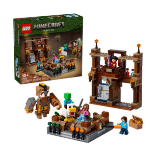 Igračka Lego kocke Minecraft Woodland Mansion Fighting Ring 10+