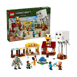 Igračka Lego kocke Minecraft The Ghast Balloon Village Attack 10+