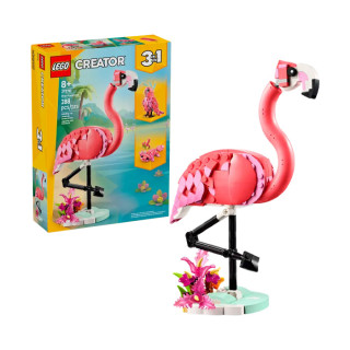 Igračka Lego kocke Creator 3-in-1 Wild Animals: Pink Flamingo