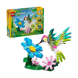 Igračka Lego kocke Creator 3-in-1 Wild Animals: Colorful Hummingbird 8+