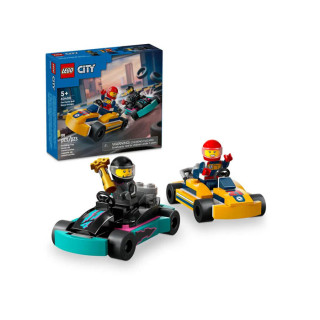 Igračka Lego kocke City Go-Karts and Race Drivers 5g+